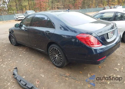 2015 Mercedes-Benz S 550 4Matic из США, поврежденный, VIN WDDUG8FB3FA134028